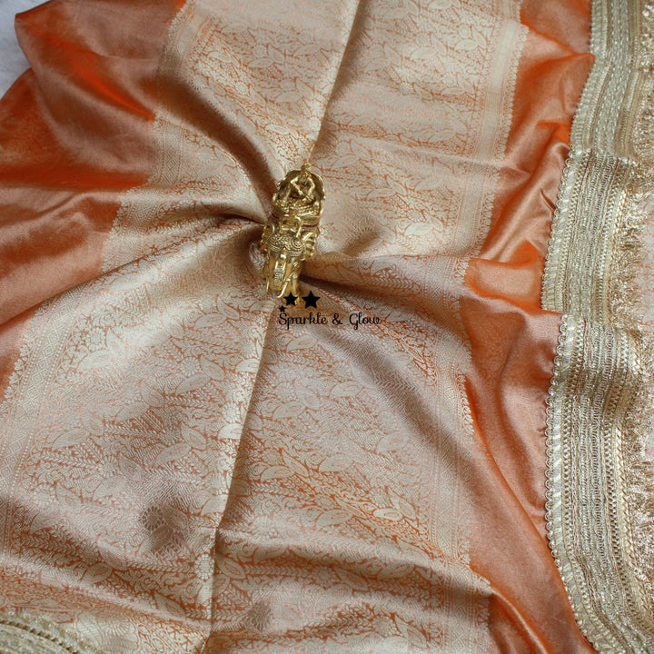 Beautiful banarasi silk saree - Sparkle and Glow - 