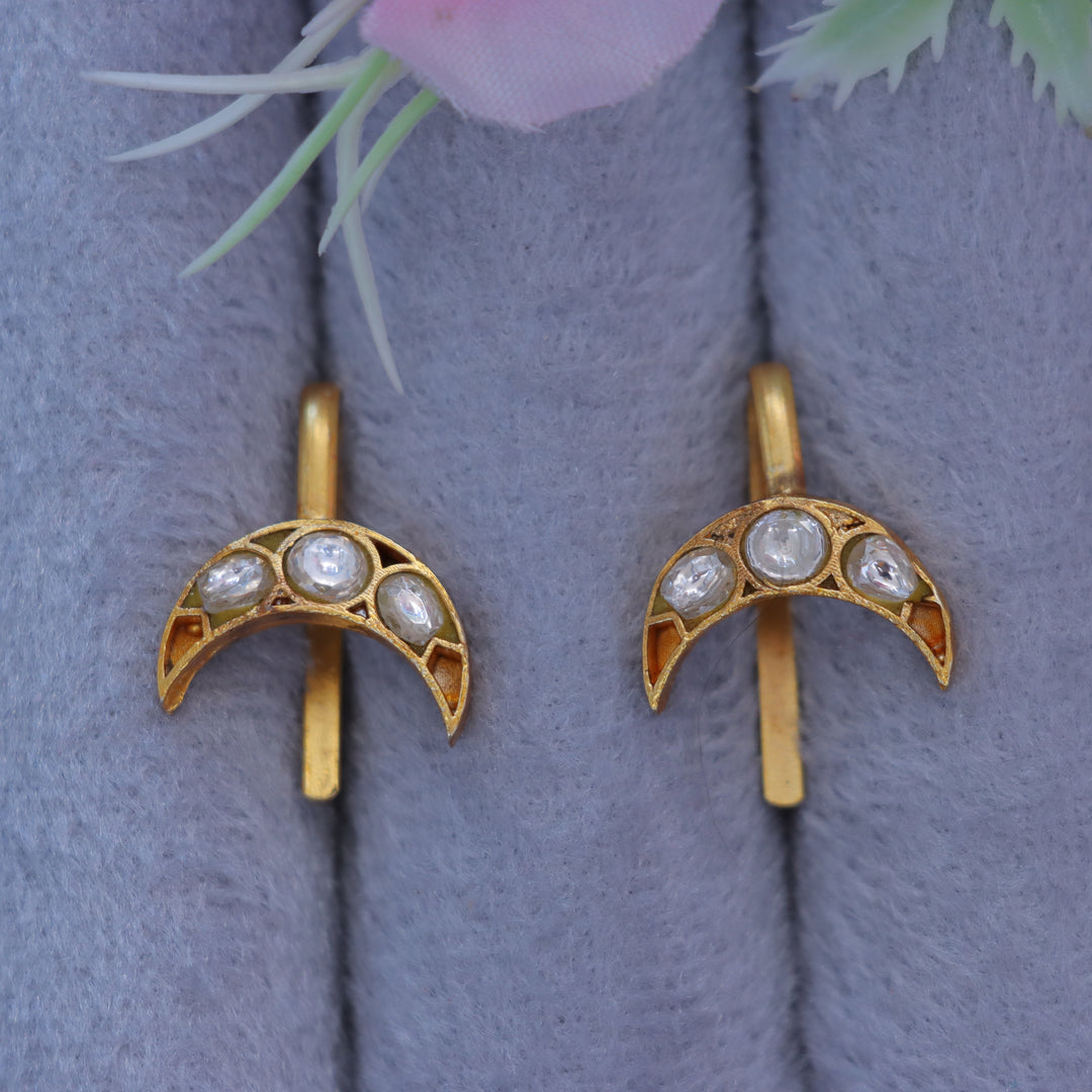 Exquisite Jadau Kundan Earrings for Festive Celebrations