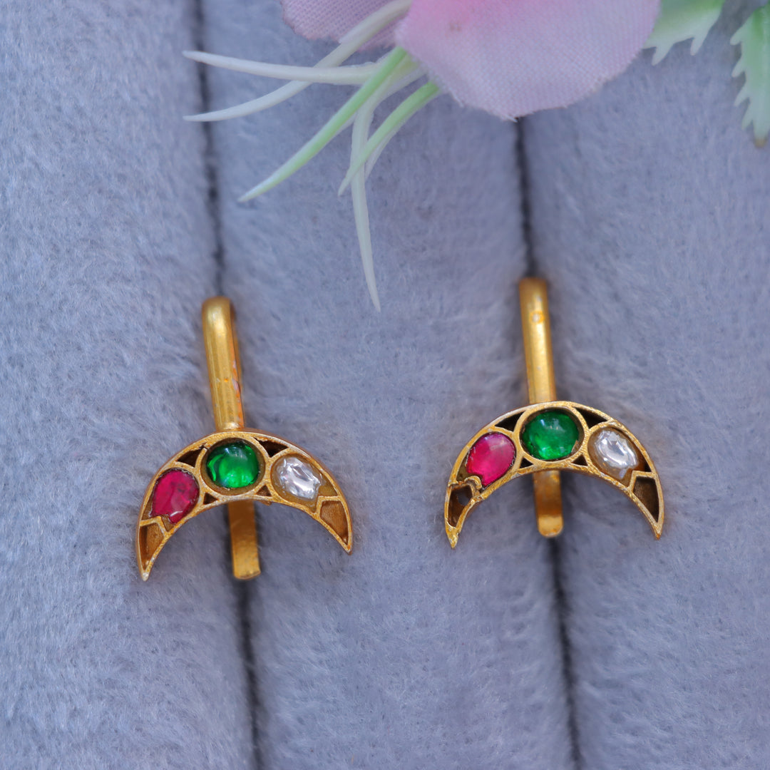 Exquisite Jadau Kundan Earrings for Festive Celebrations