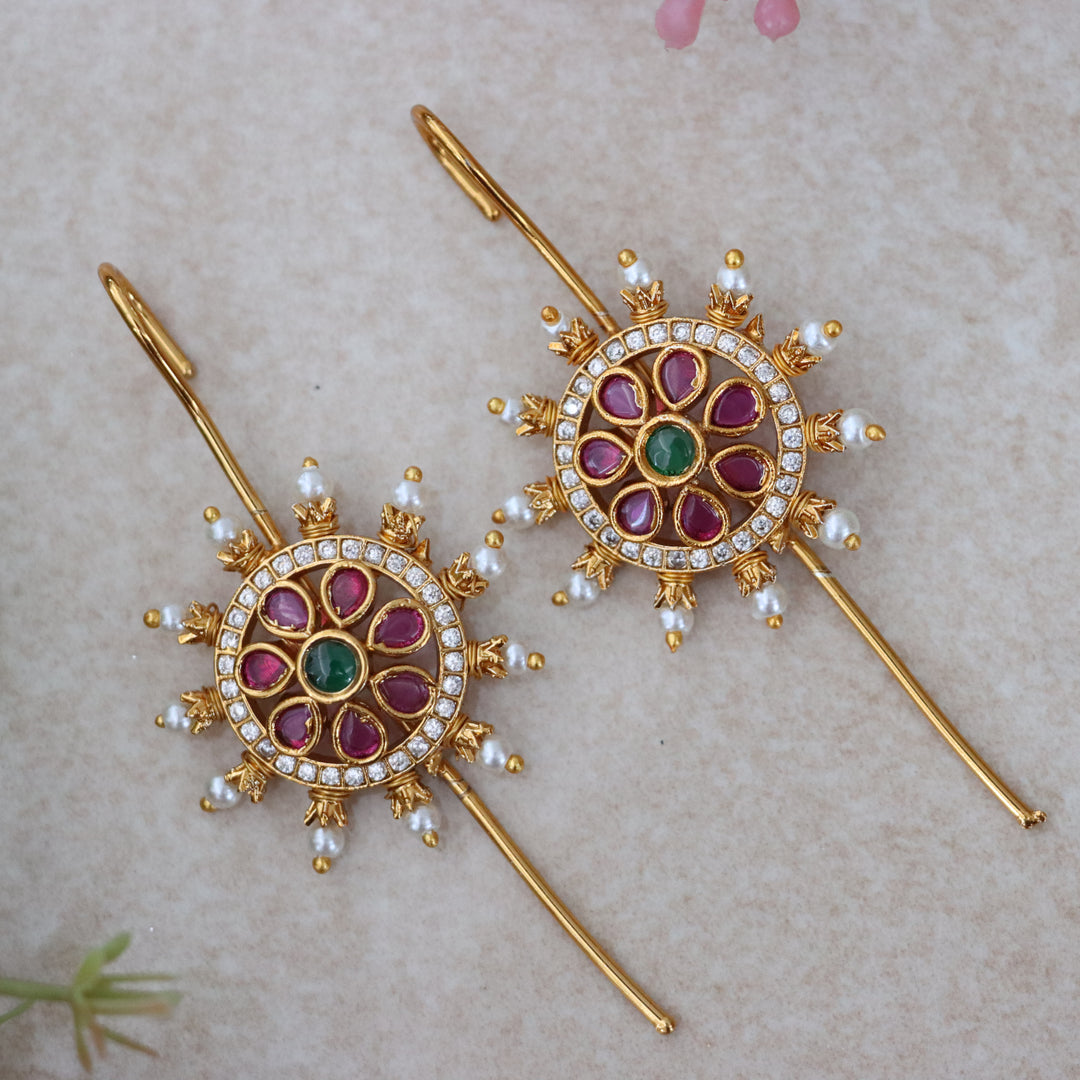 Mesmerizing Gold Ear Cuffs for Festivals & Weddings