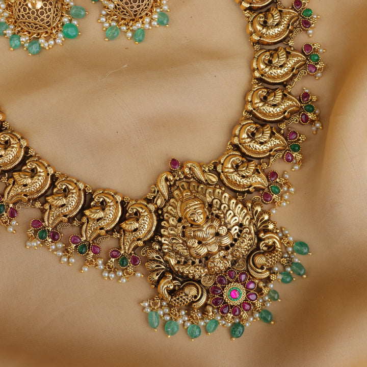 Golden Temple Necklace - Premium Wedding Jewellery