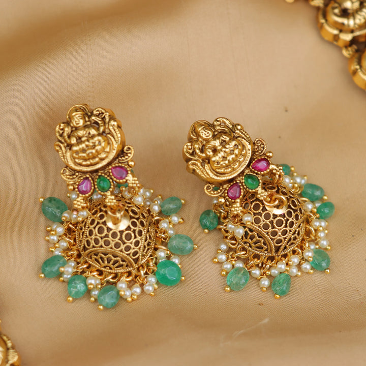 Golden Temple Necklace - Premium Wedding Jewellery