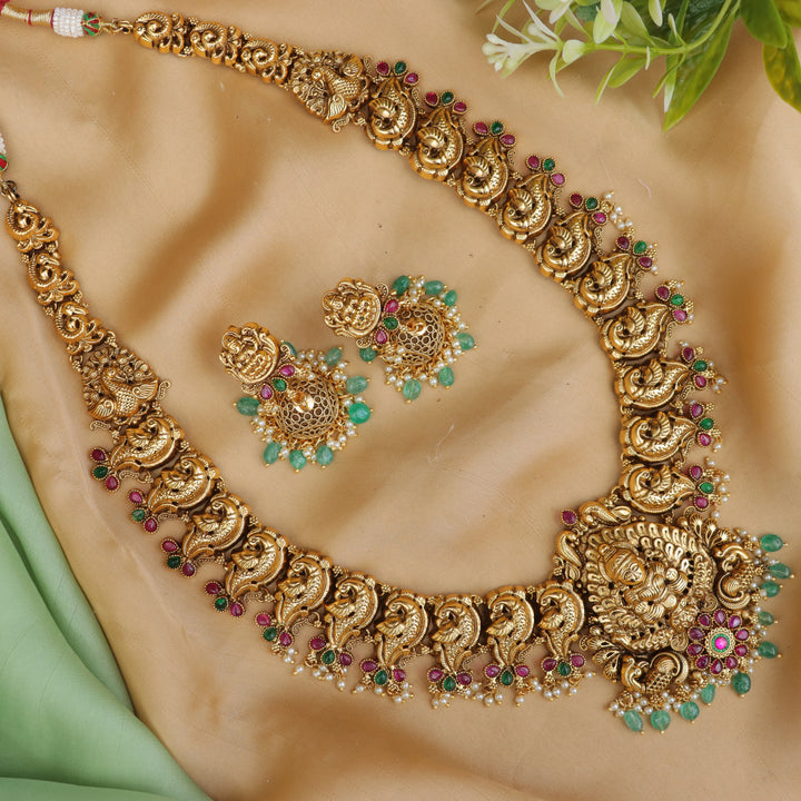 Golden Temple Necklace - Premium Wedding Jewellery