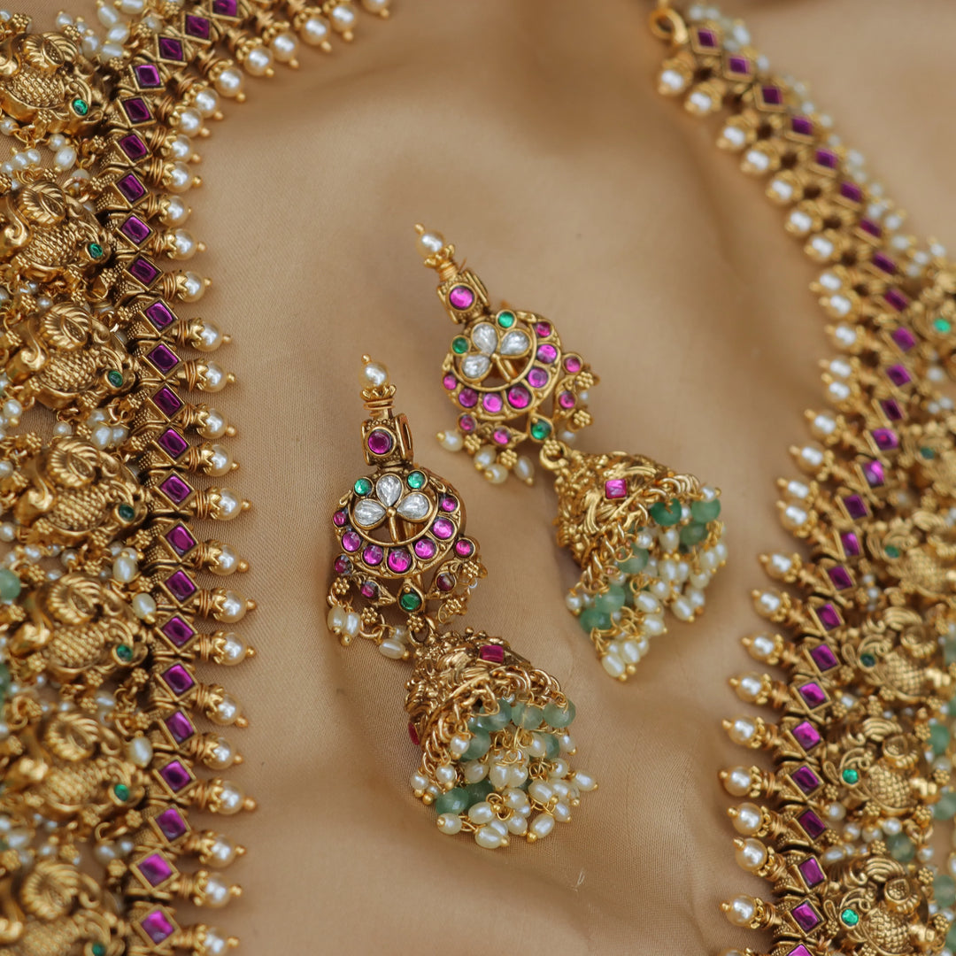 Exquisite Gold Necklace Set for Celebrations