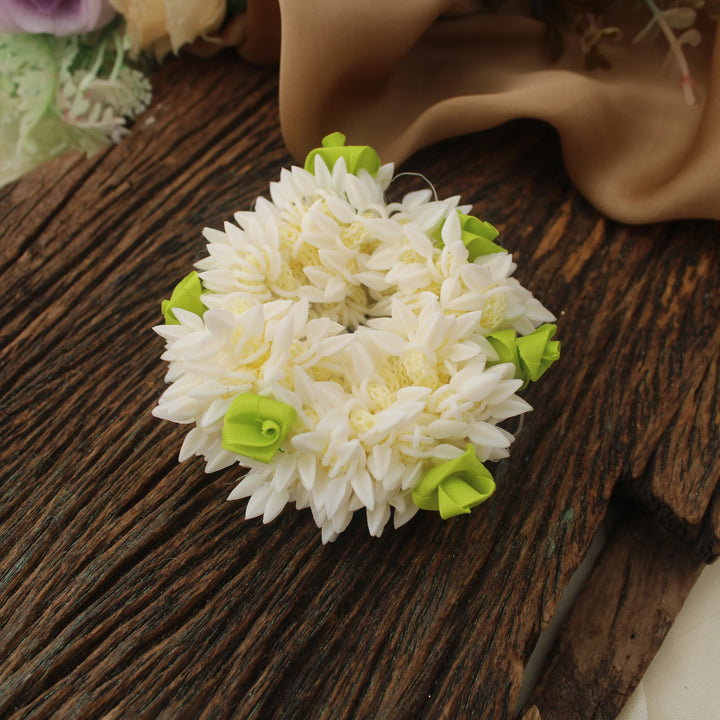 Artificial Veni Gajra Hair Rubber Band - Sparkle and Glow