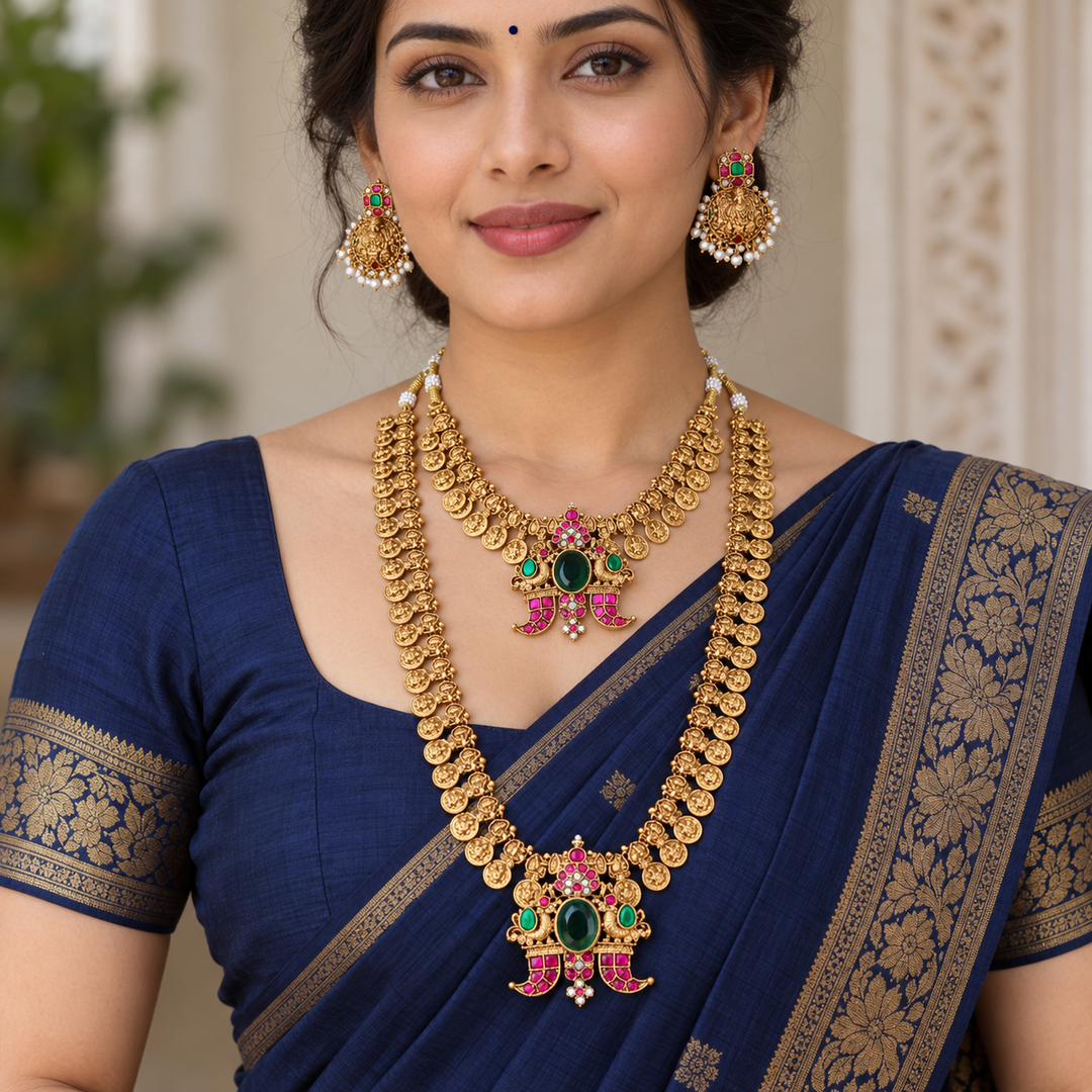 Exquisite Radiant Peacock Necklace for Bridal Elegance