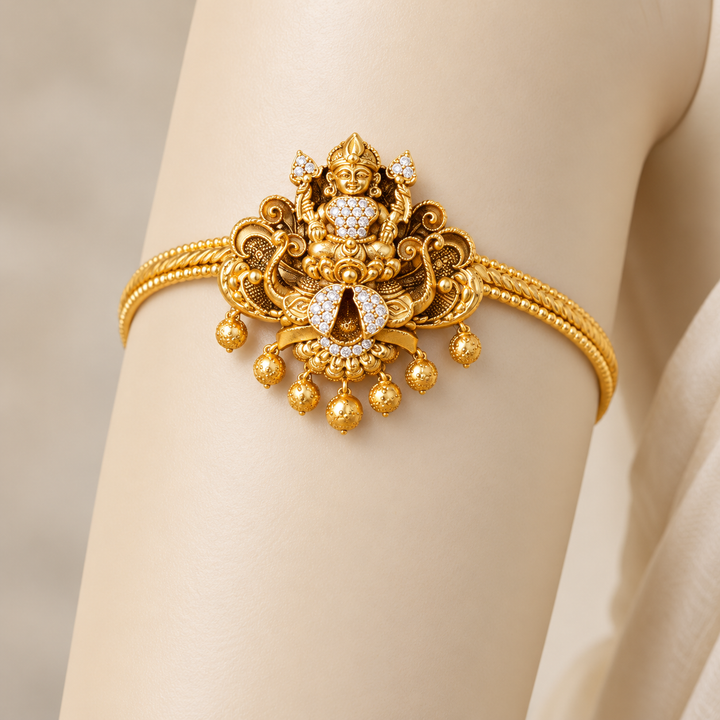Temple Vanki Bracelet: Divine Jewelry for Weddings