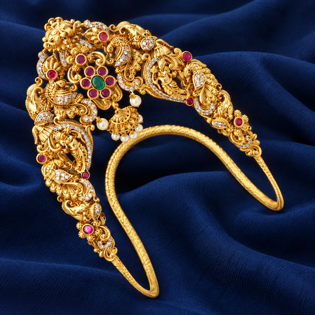 Exquisite Gold Vanki - Perfect for Weddings & Festivals