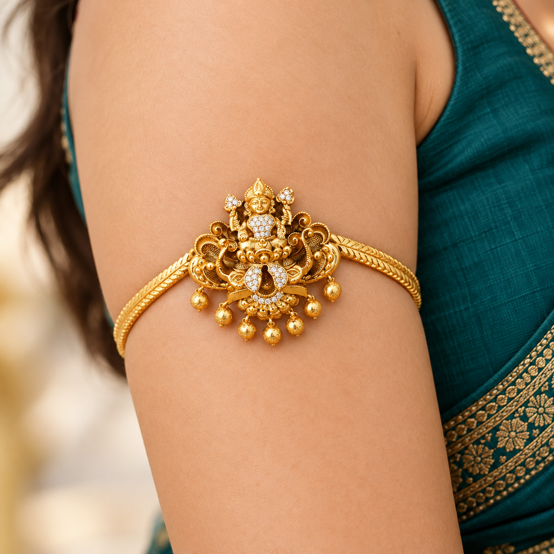 Temple Vanki Bracelet: Divine Jewelry for Weddings