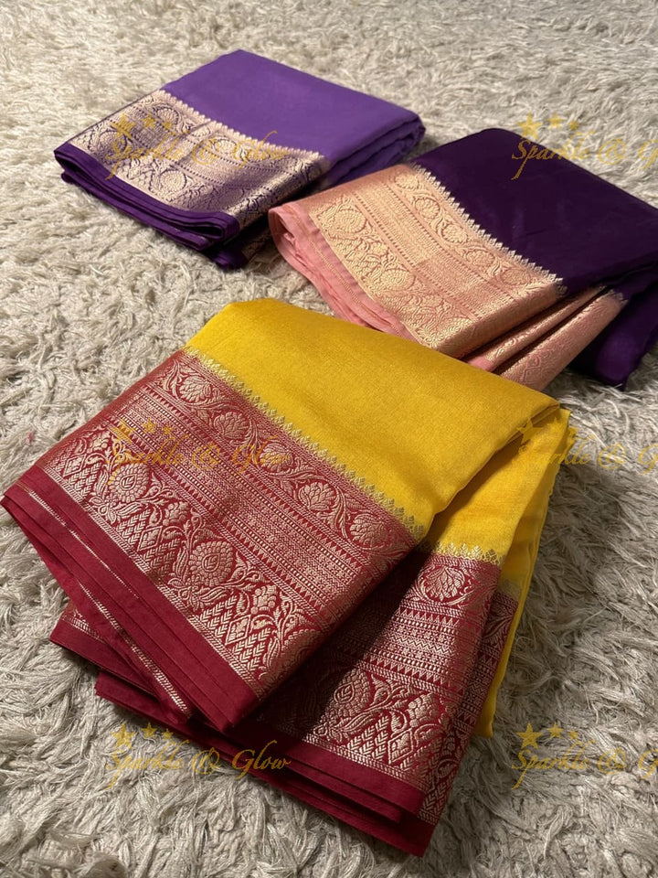 Luxurious Banarasi Zari Tissue Organza Saree for Weddings