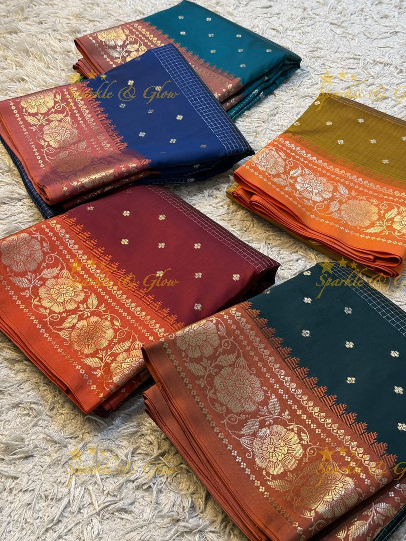 Elegant Banarasi Katan Soft Saree for Special Occasions