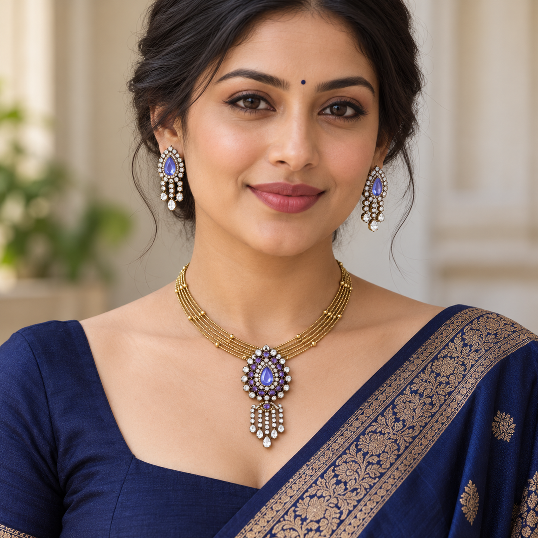 Victorian Gold Necklace - Opulent Elegance Redefined